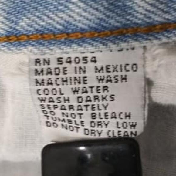 Vintage Bugle Boy Light Wash Hi Rise Mom Jeans Plus Size Sz 16 - Picture 5 of 7